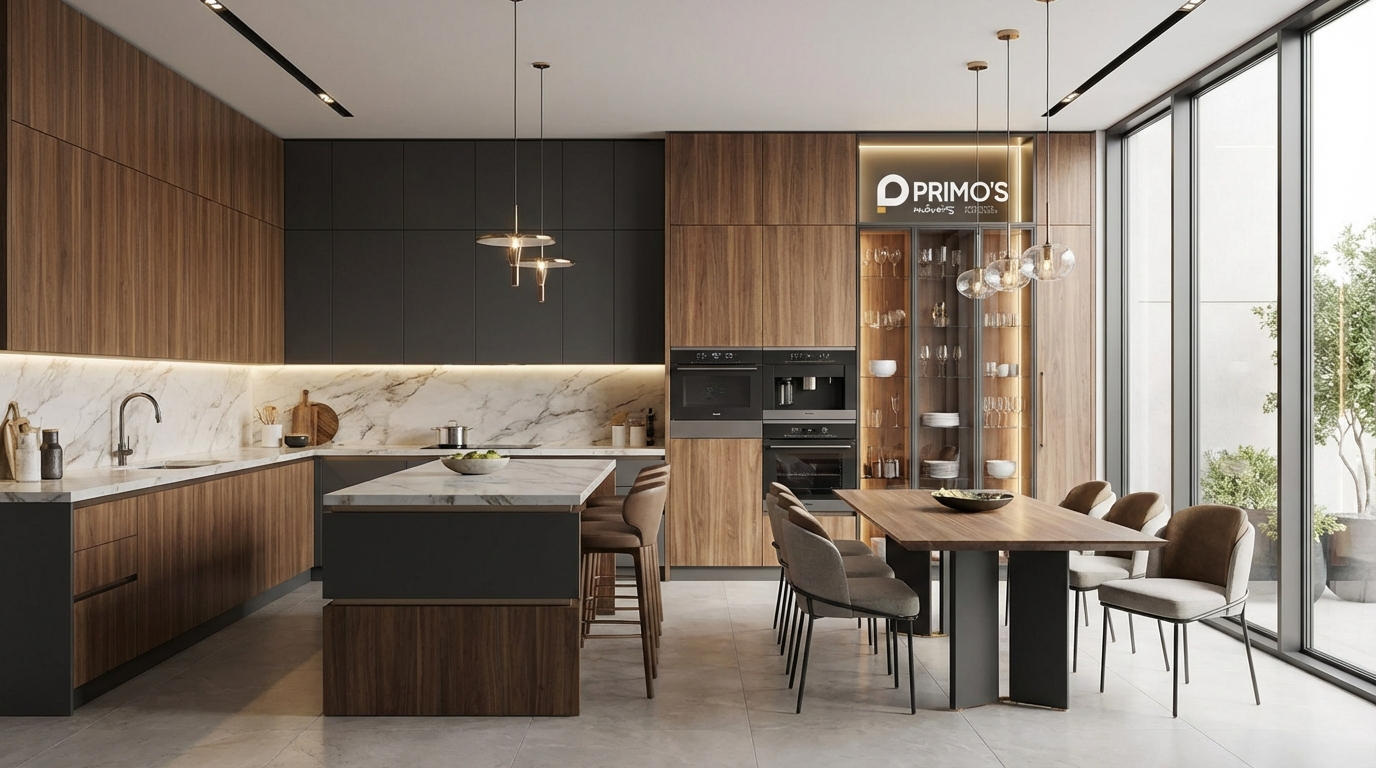 Ambiente moderno de luxo